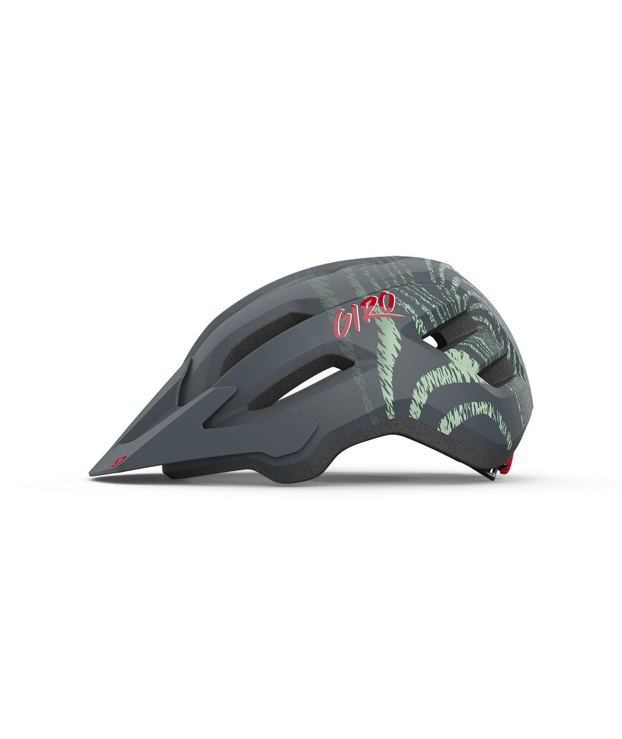 Giro Fixture II Y helm mat donker shark ripple