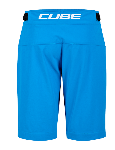 Cube MTB Baggy Short ROOKIE X Actieteam blauw