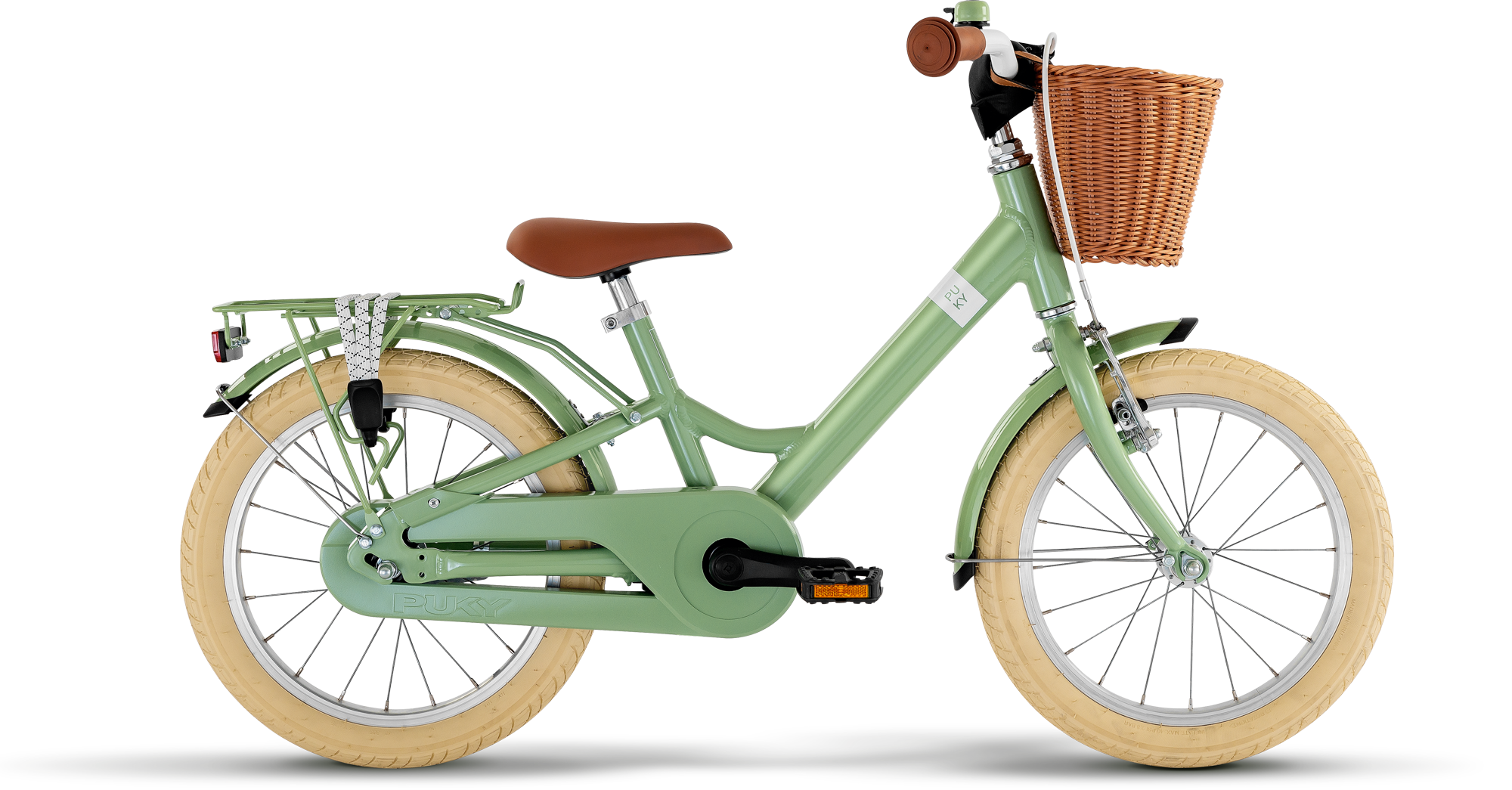 PUKY YOUKE 16 Classic Alu retro groen (2025)