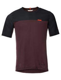 VAUDE Kuro II Korte Mouwen Shirt Heren rood/zwart – aktuelle Variante