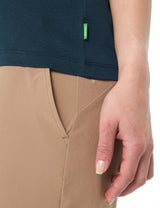 VAUDE Dames Fietser T-shirt V dark sea/dark sea