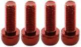 Omkeerschroevenset voor schijfremmen M6x18mm rood
