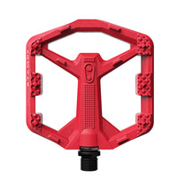 Crankbrothers Stamp 0 Small platform-pedaal felrood – aktuelle Variante