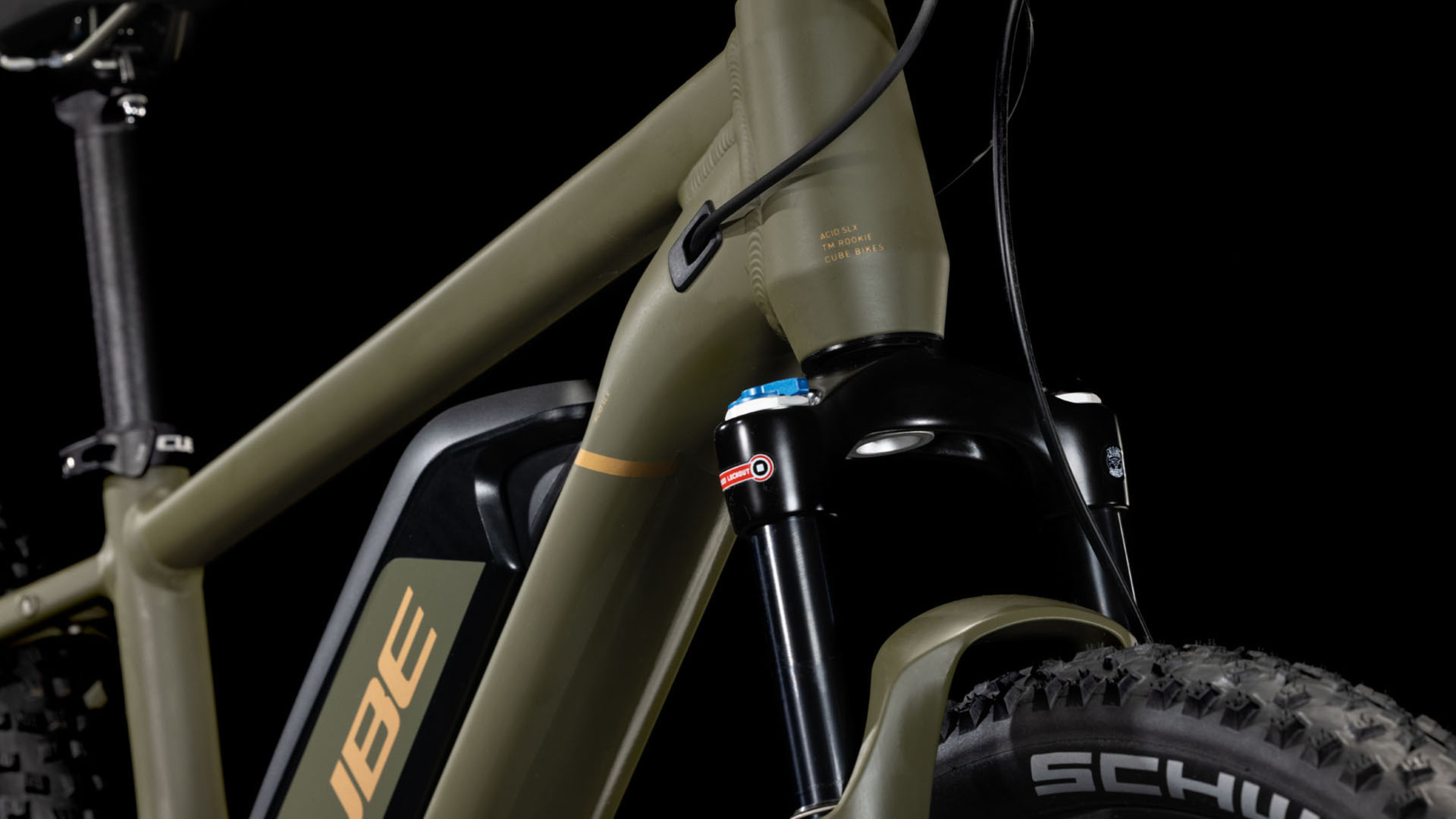 Cube Acid 240 Hybrid Rookie SLX 500 Diamant 500 dustyolive´n´gold