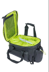 Basil Miles Trunkbag XL Pro bagagedrager tas 9-36l zwart/groen – aktuelle Variante