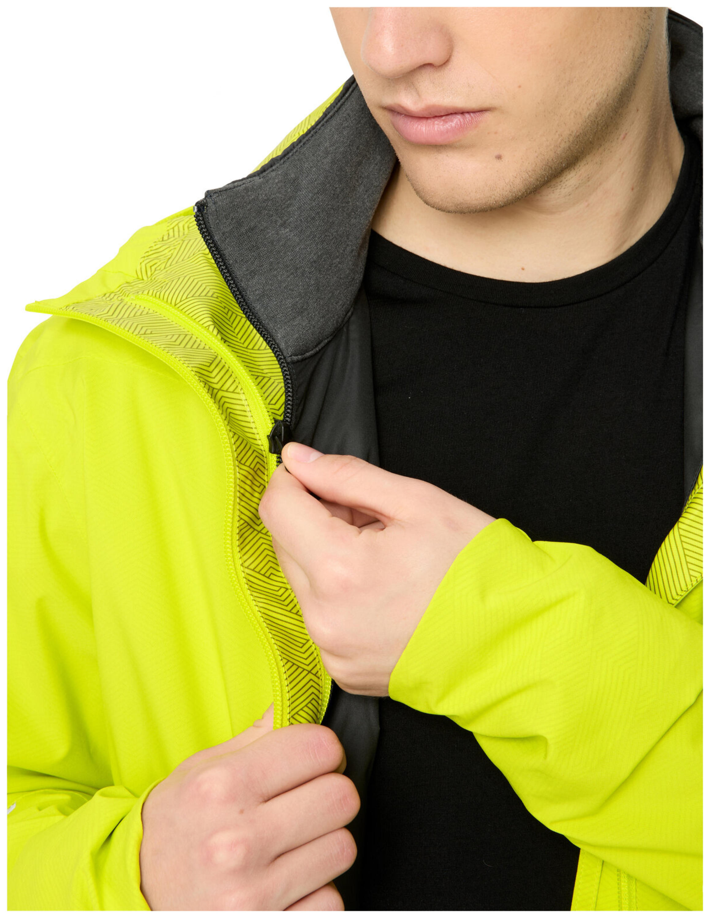VAUDE Heren Yaras 3in1 Jas II felgroen