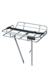 Basil Portland voorvork bagagedrager voor 26"/28" voorwiel zilver