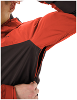 VAUDE Heren Moab Regenjas glowing red/black