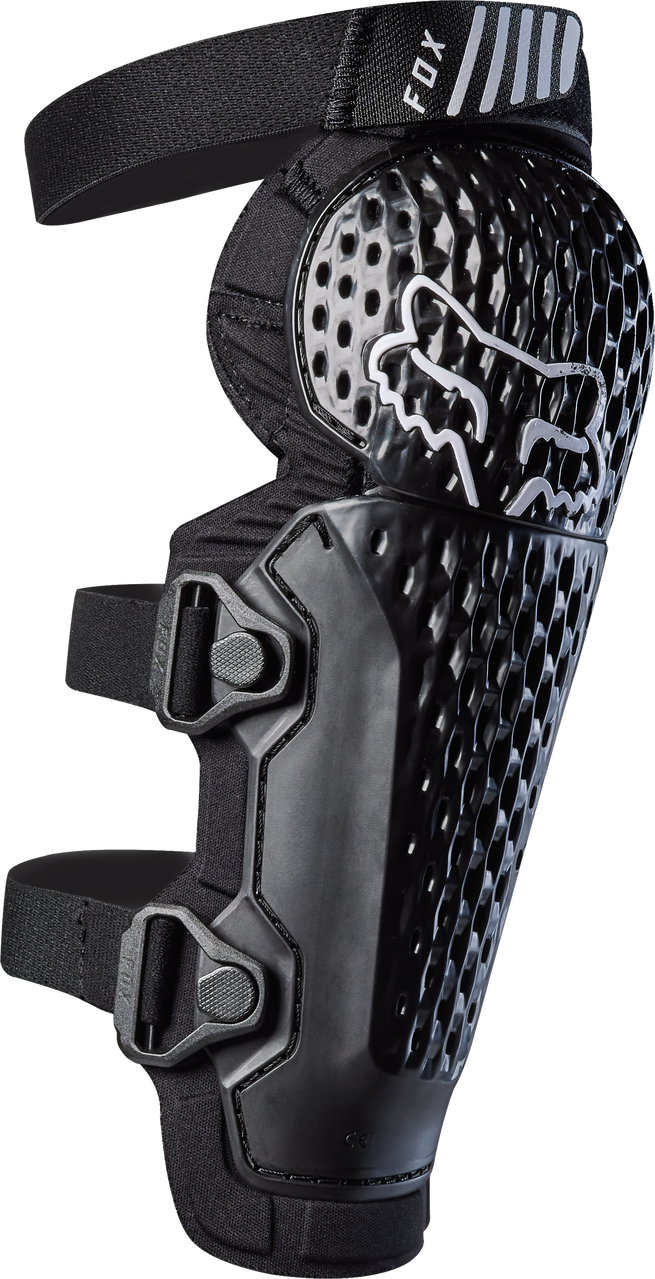Fox YTH Titan Race Kniebeschermer Zwart