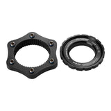 Reverse Centerlock-adapter zwart