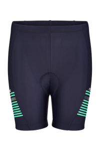 CUBE TEAMLINE fietsbroek ROOKIE blauw'n'mint – aktuelle Variante