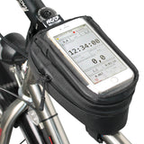 NC-17 Connect Smartphone Tas voor bovenbuis, klittenbandsluiting zwart uni