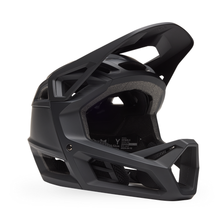 Fox YTH Proframe Full Face Helm Mat Zwart