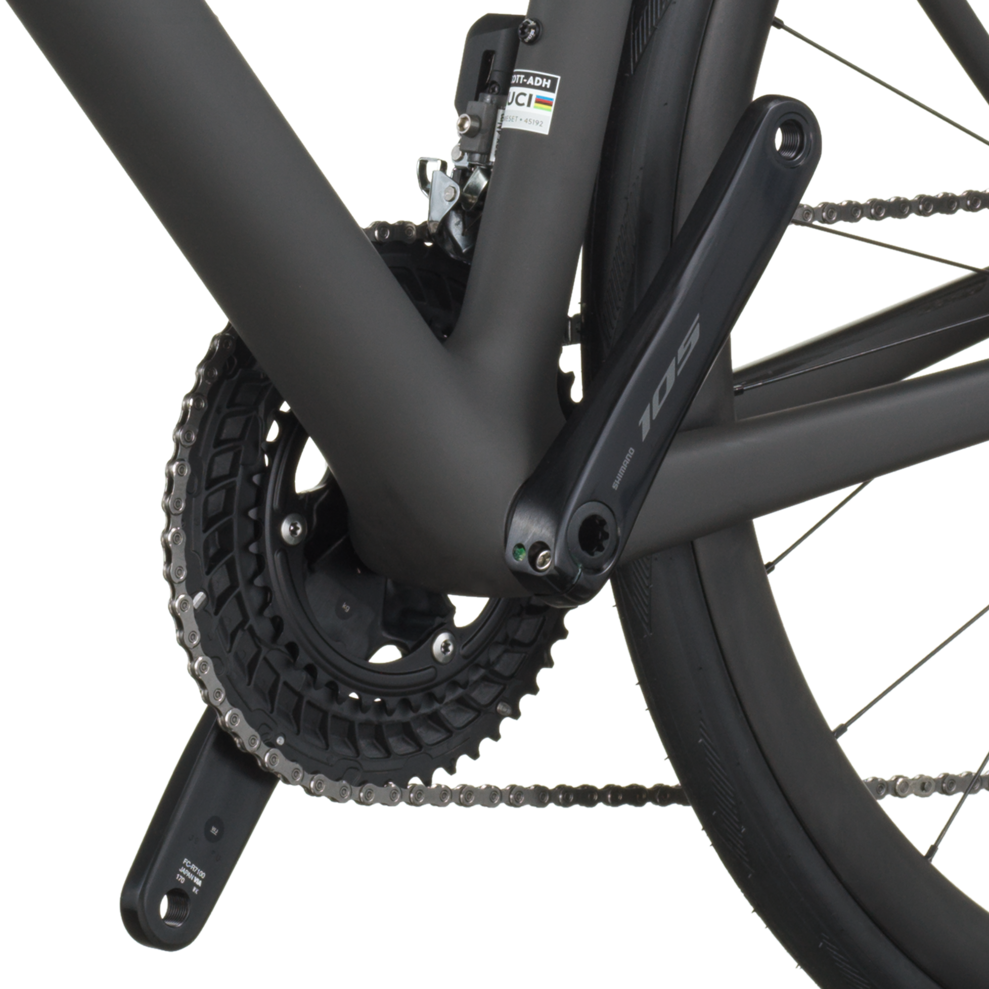 Scott Addict RC 30 bevroren groen/carbon zwart