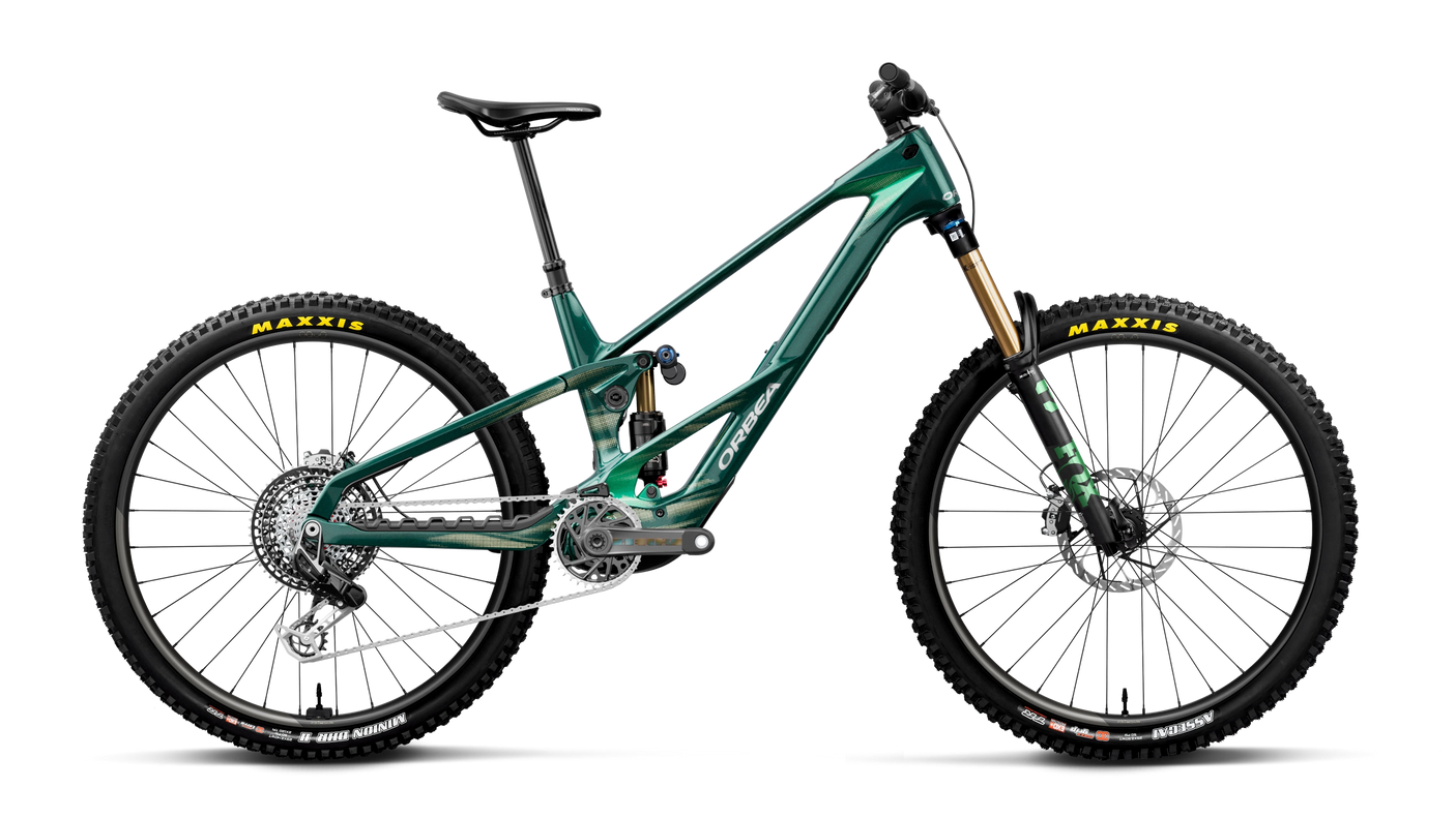 Orbea WILD LT M-LTD RS Escape Green C. View - Mintalized (Glanz)