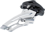Shimano Deore MTB FD-M6000 Voorderailleur 3x10-speed Side Swing Klem Hoog zwart/zilver
