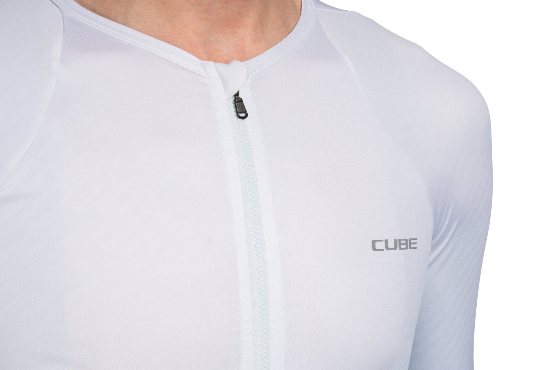 Cube ROAD/XC UV-beschermend shirt lange mouw turquoise