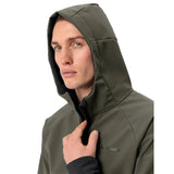 VAUDE Heren Qimsa Softshell Jas kaki