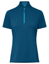VAUDE Dames Adlux HZ Shirt shore blue