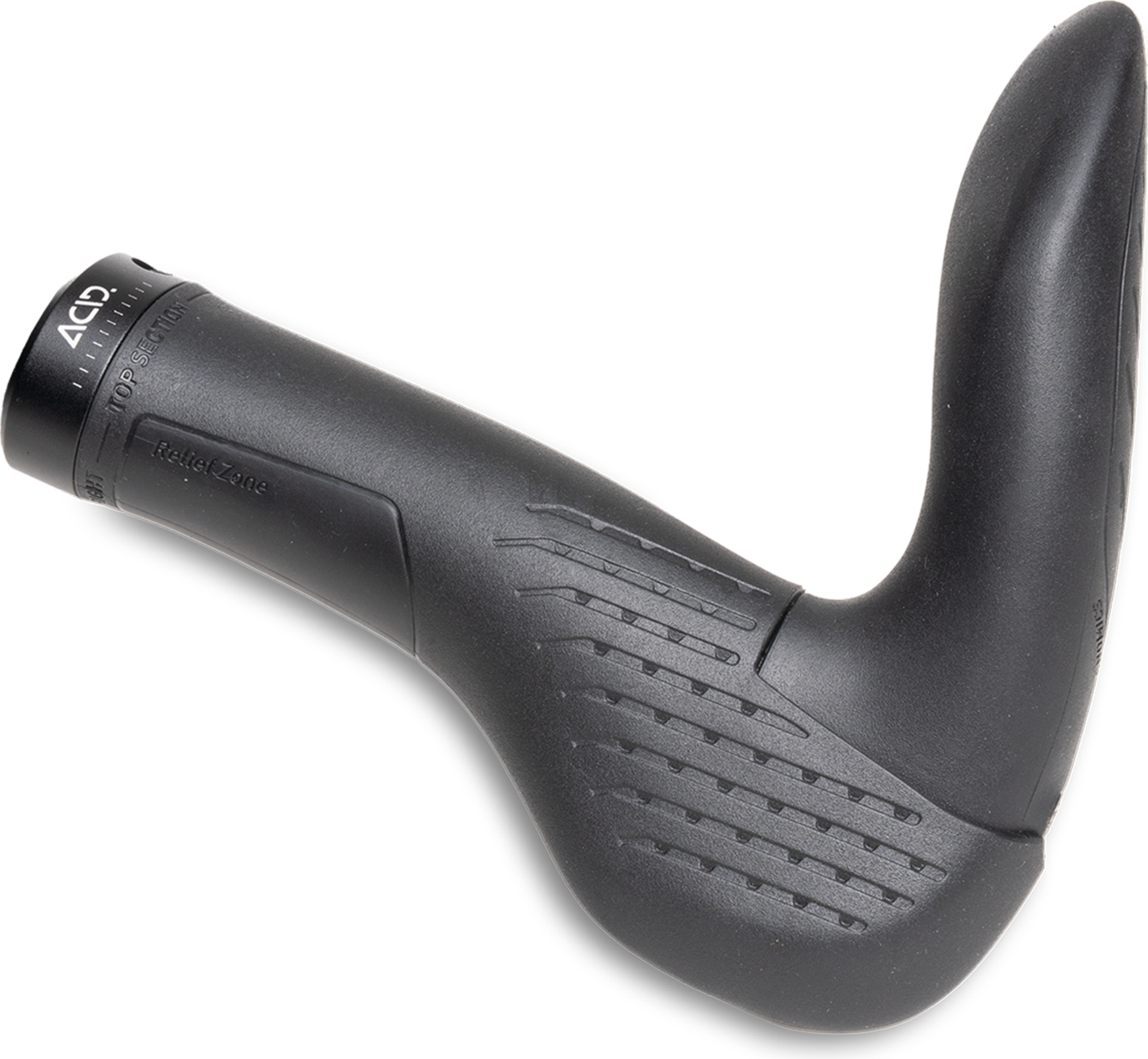 Acid Bar End handvatten TRAVEL ADJUST PLUS zwart