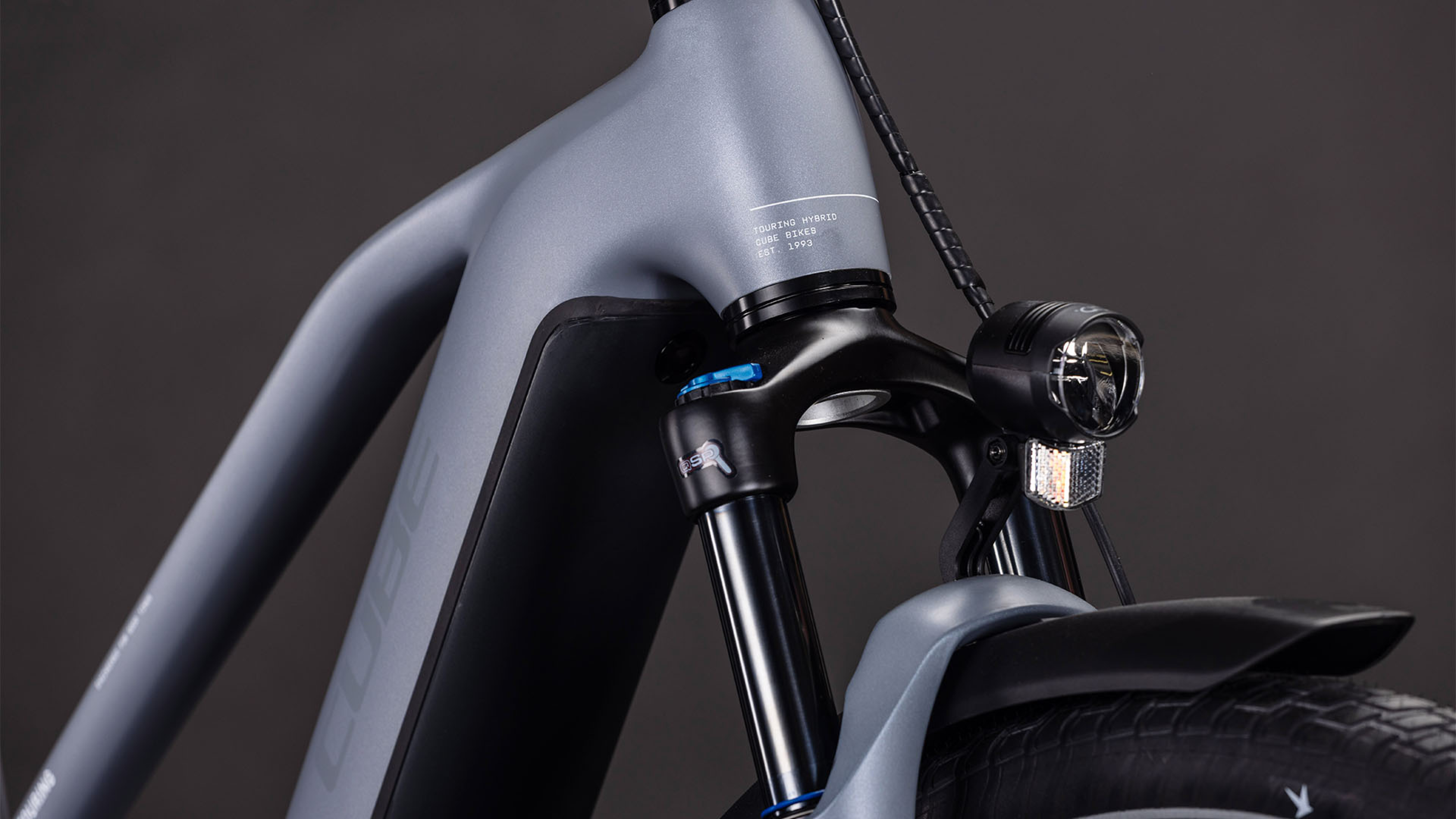 Cube Touring Hybrid Pro 800 Trapez parelgrijs´n´grijs (2026)