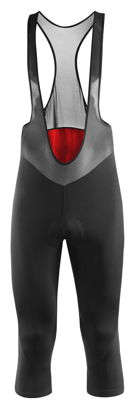 Löffler M 3/4 Bike Bib Tights Basic Gel Zwart