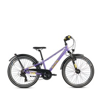 S'COOL troX Pro 24-K7 (2026) | 24 inch kinderfiets | Pearl Violet/Yellow – aktuelle Variante