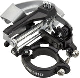 Shimano Tourney FD-TX800-TS3 voorderailleur 7/8-speed Top Swing zilver