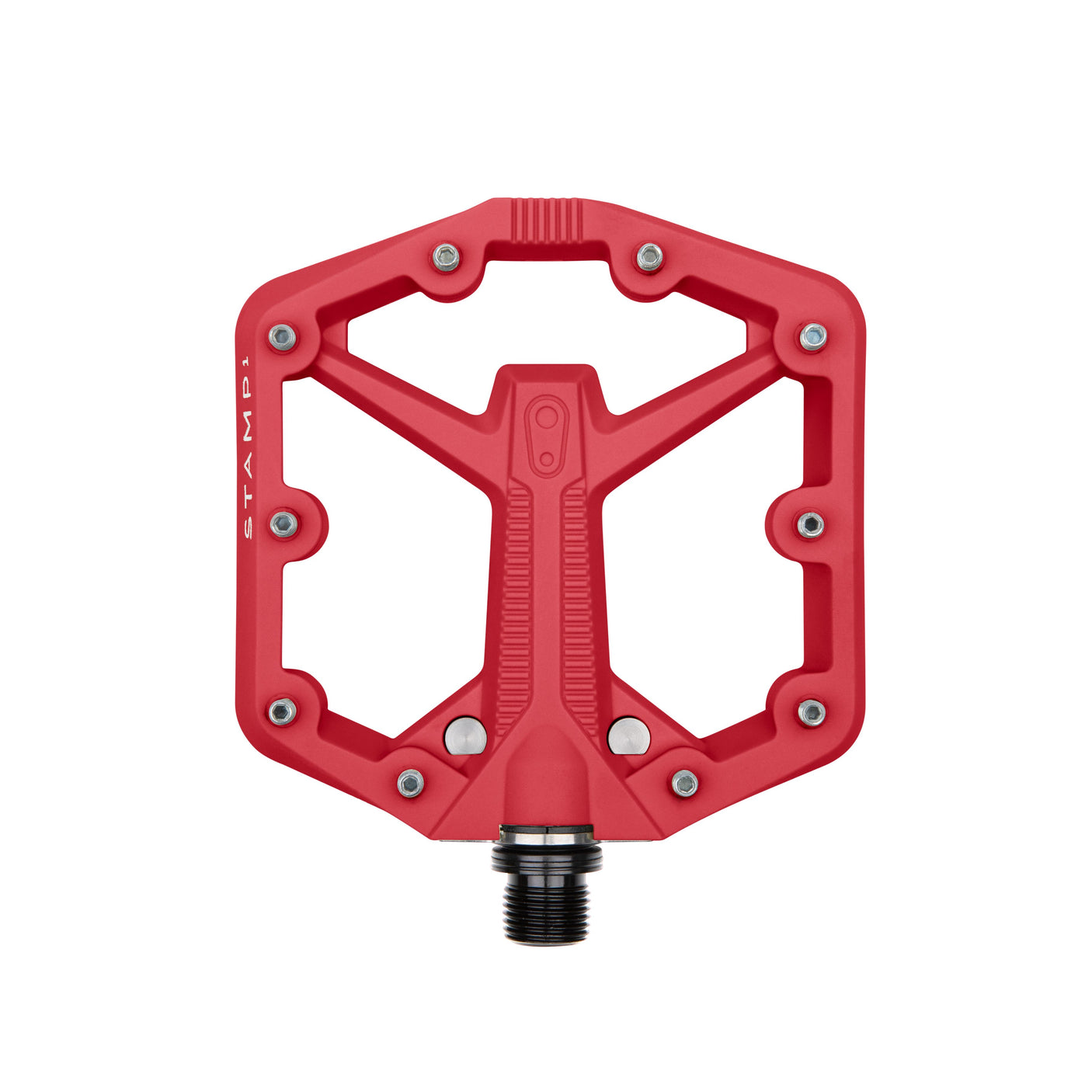 Crankbrothers Stamp 1 Gen 2 Small platform-pedaal rood