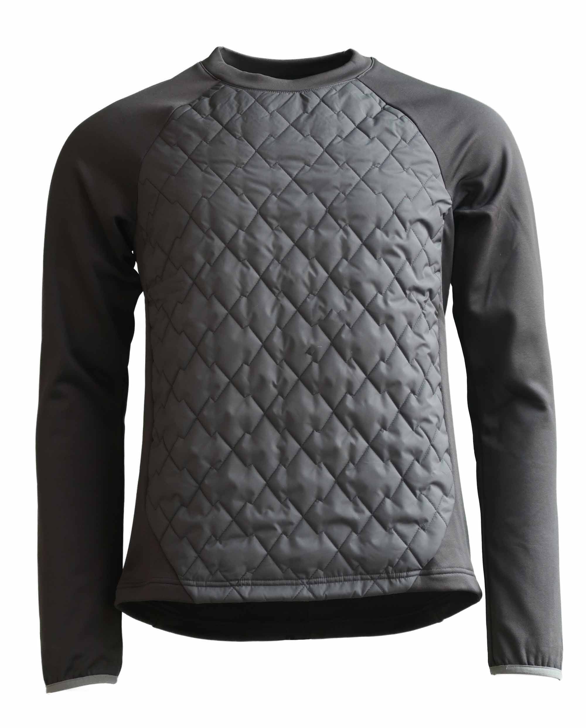 Zimtstern SPINZ Hybrid Sweater Heren Black Ink / Pirate Black