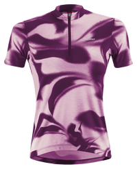 Löffler K Bike Jersey Hz Psy | Kinder fietsjersey korte mouw | Bordeaux – aktuelle Variante