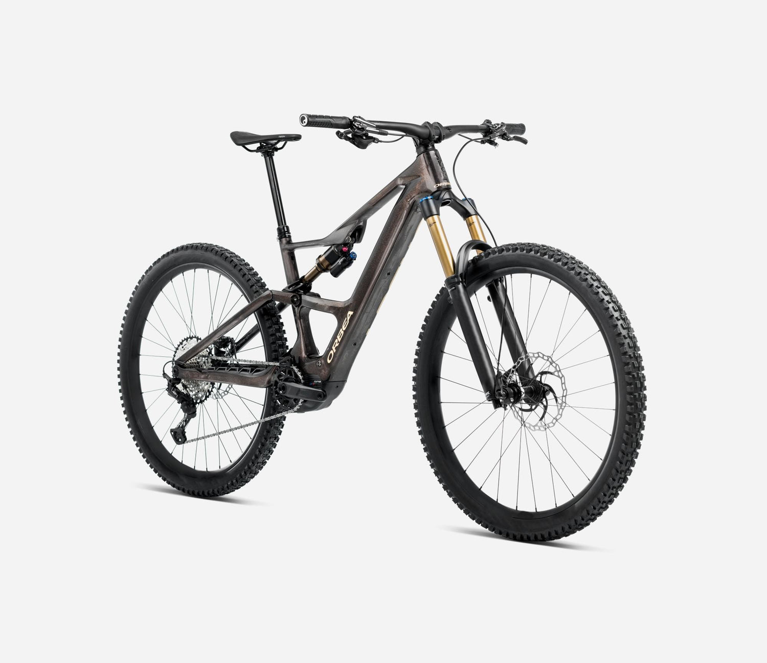 Orbea RISE SL M20 630W Cosmic Carbon View - Gouden Zand (2025)