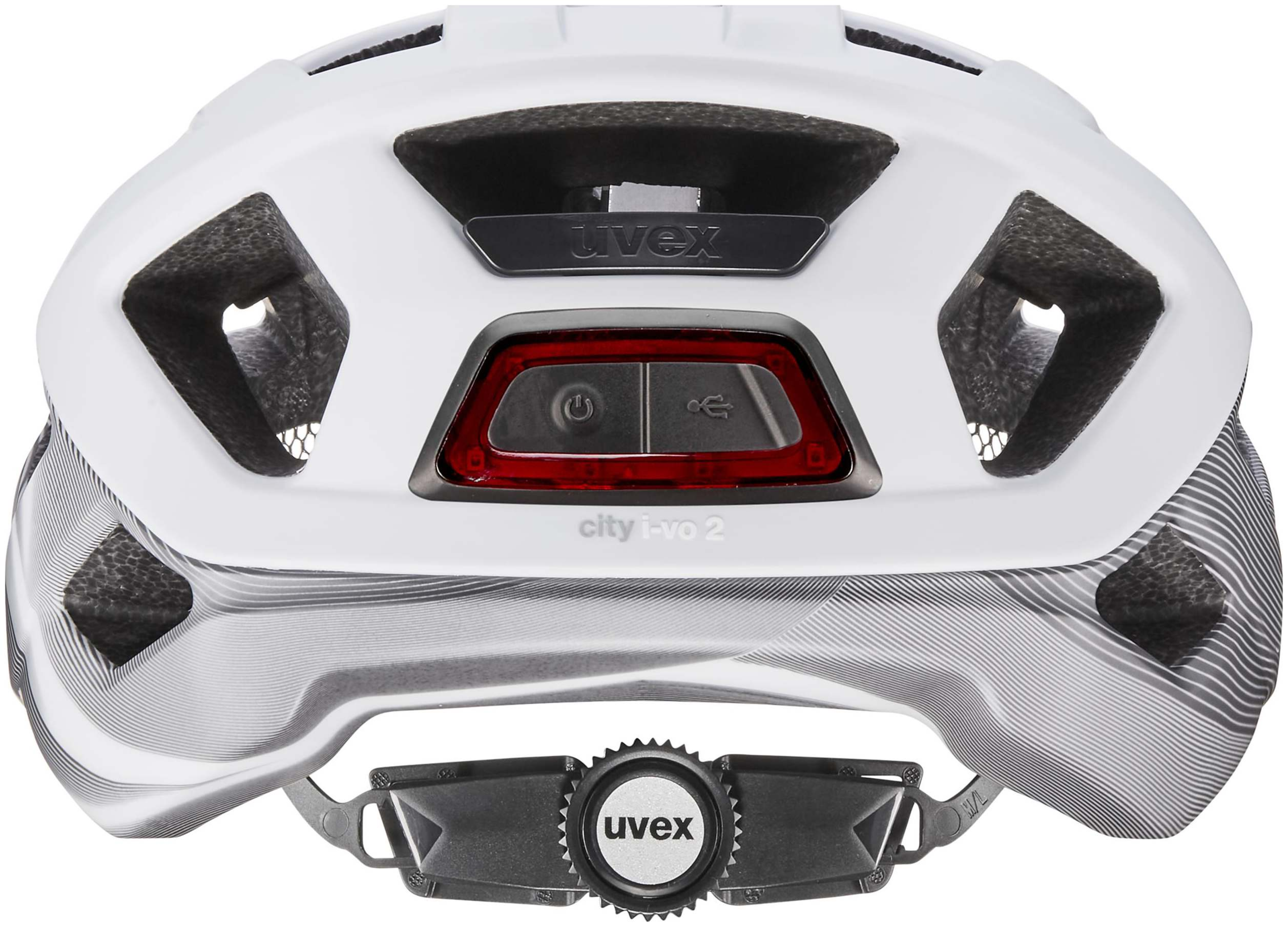 uvex City I-Vo 2 City-helm Wit-Zilver Mat