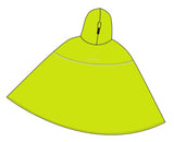 VAUDE Kids Grody Poncho geel