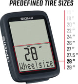 Sigma BC 8.0 Fietskomputer Bedraad