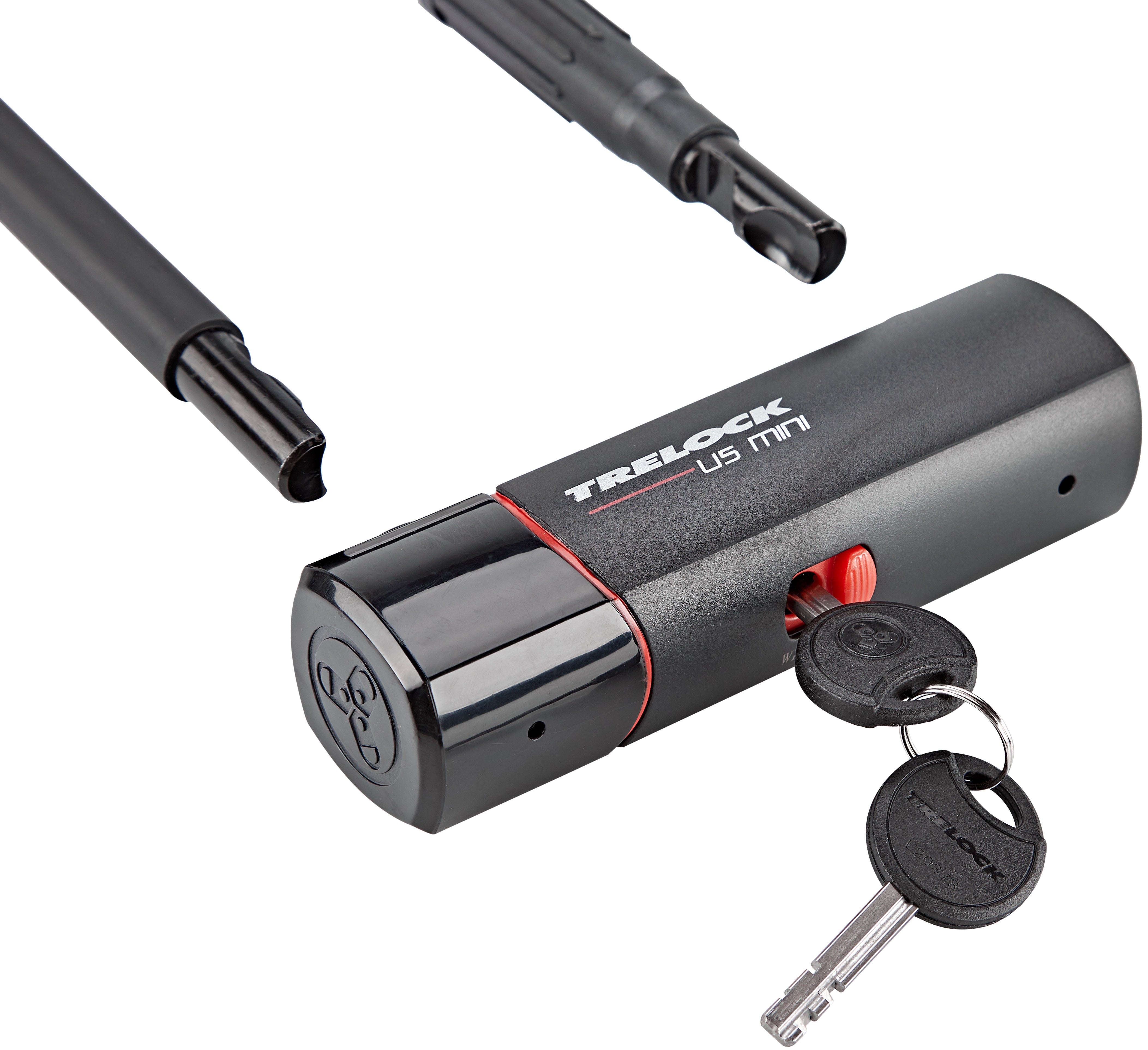 Trelock U5 Mini beugelslot incl. ZB 401 beugelhouder