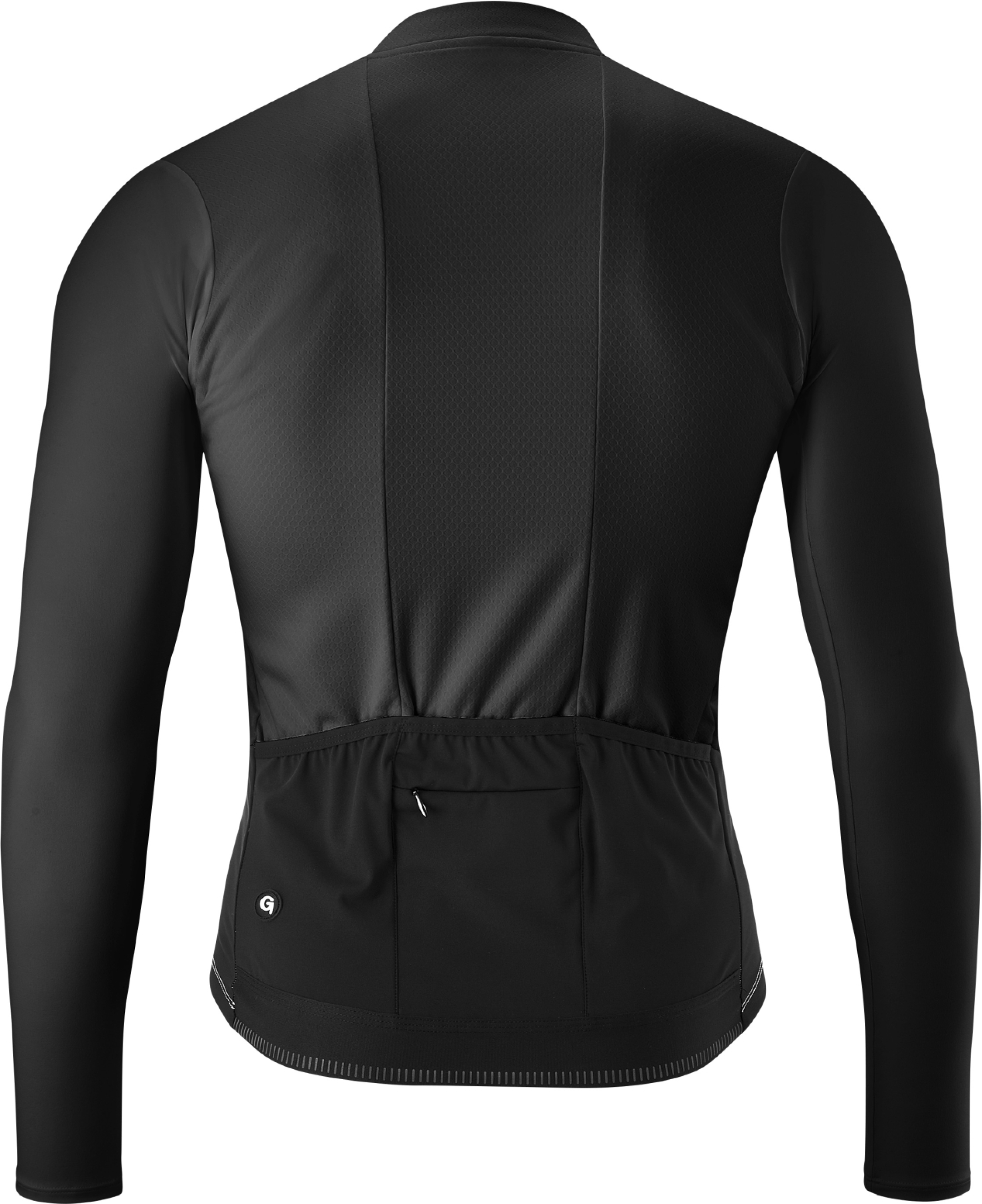Gonso SITIVO TRIKOT LONGSLEEVE - Heren-fietsshirt-1/1-FZ black