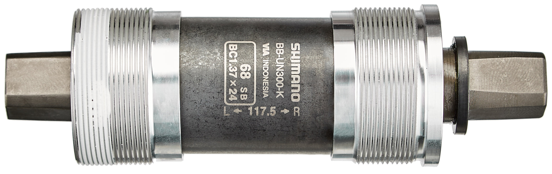 Shimano BB-UN300 Vierkant Binnenlager BSA 68mm voor kettingkast