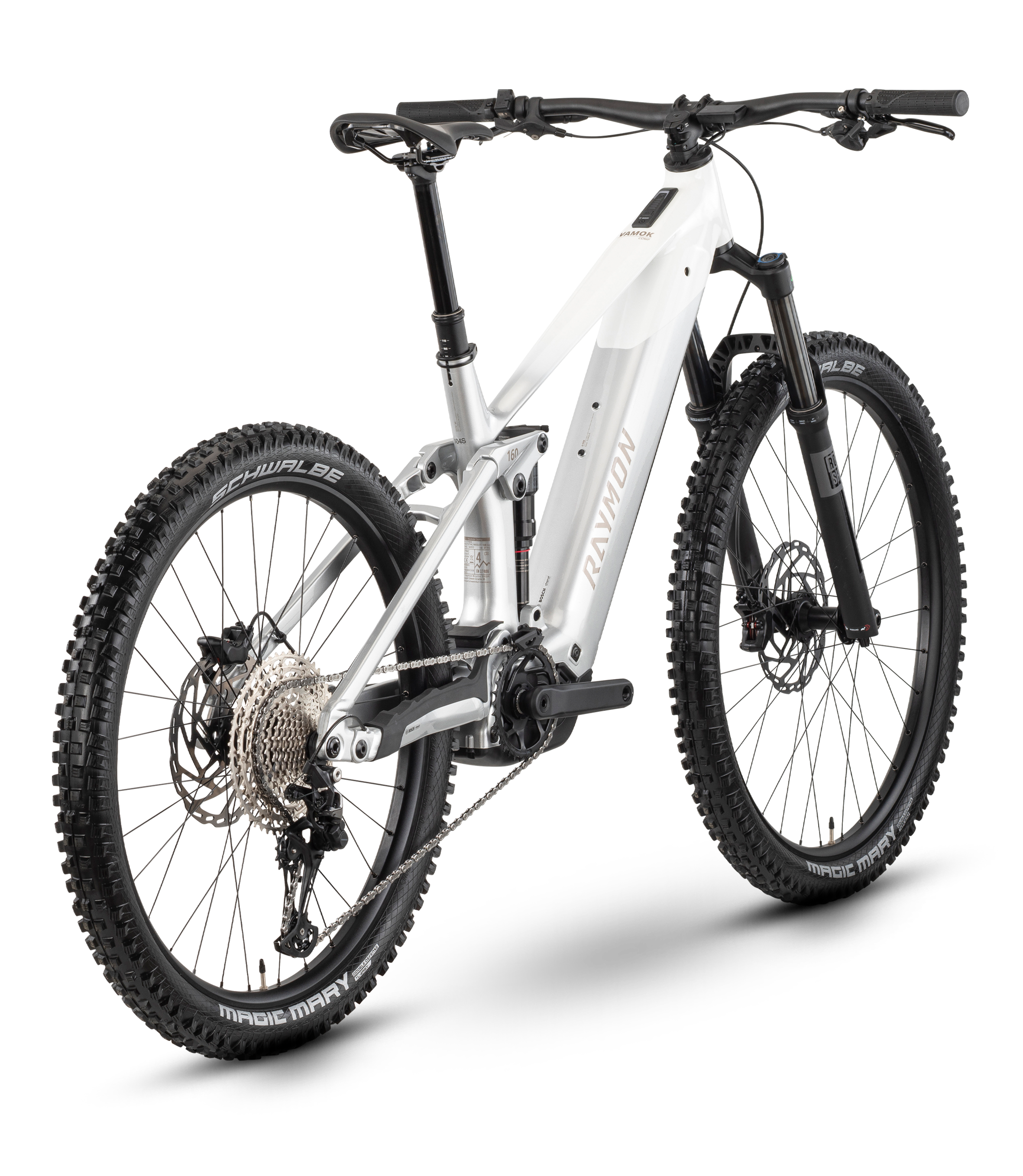 Raymon Vamok Comp 800 zilver/wit