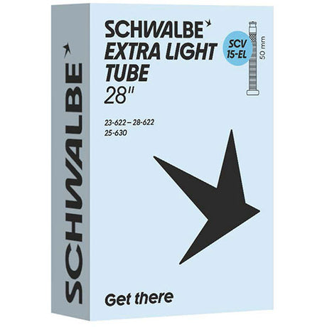 Schwalbe SCV 15-EL EXTRA LIGHT binnenband 23/28-622/630