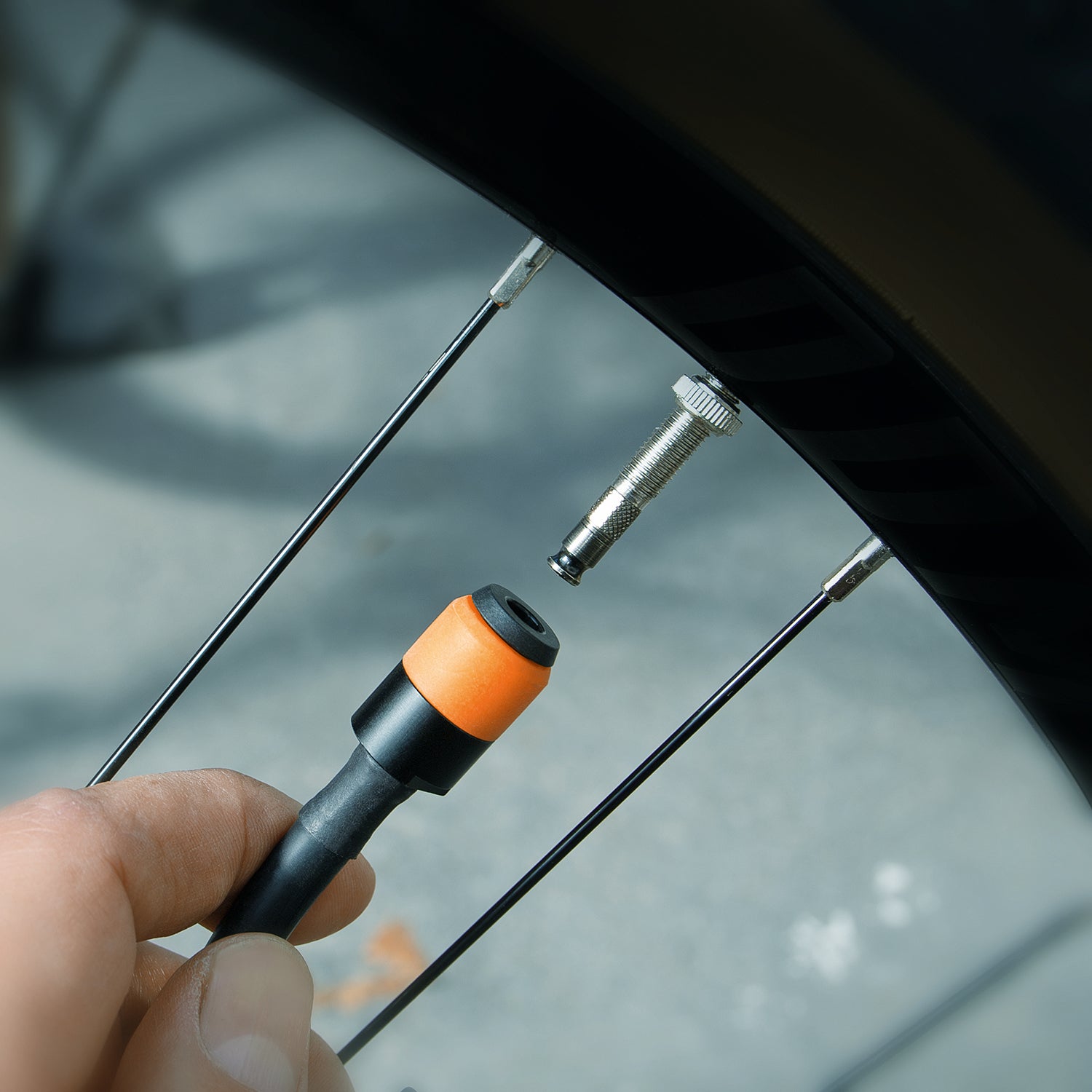 SKS Germany AIRFLEX EXPLORER - CLIK TEC Minipomp Zwart