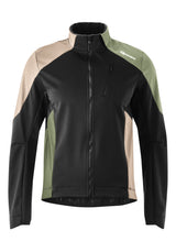 Gonso Trail Jas Softshell Heren Zwart/timson Sand/bellourt Castle