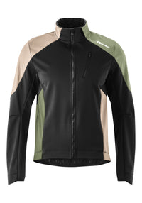 Gonso Trail Jacket Softshell Black/timson Sand/bellourt Castle | Heren MTB Jas | black/timson sand/bellourt castle – aktuelle Variante