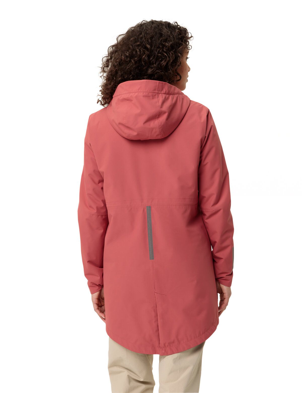 VAUDE Cyclist gewatteerde parka II dames baksteen