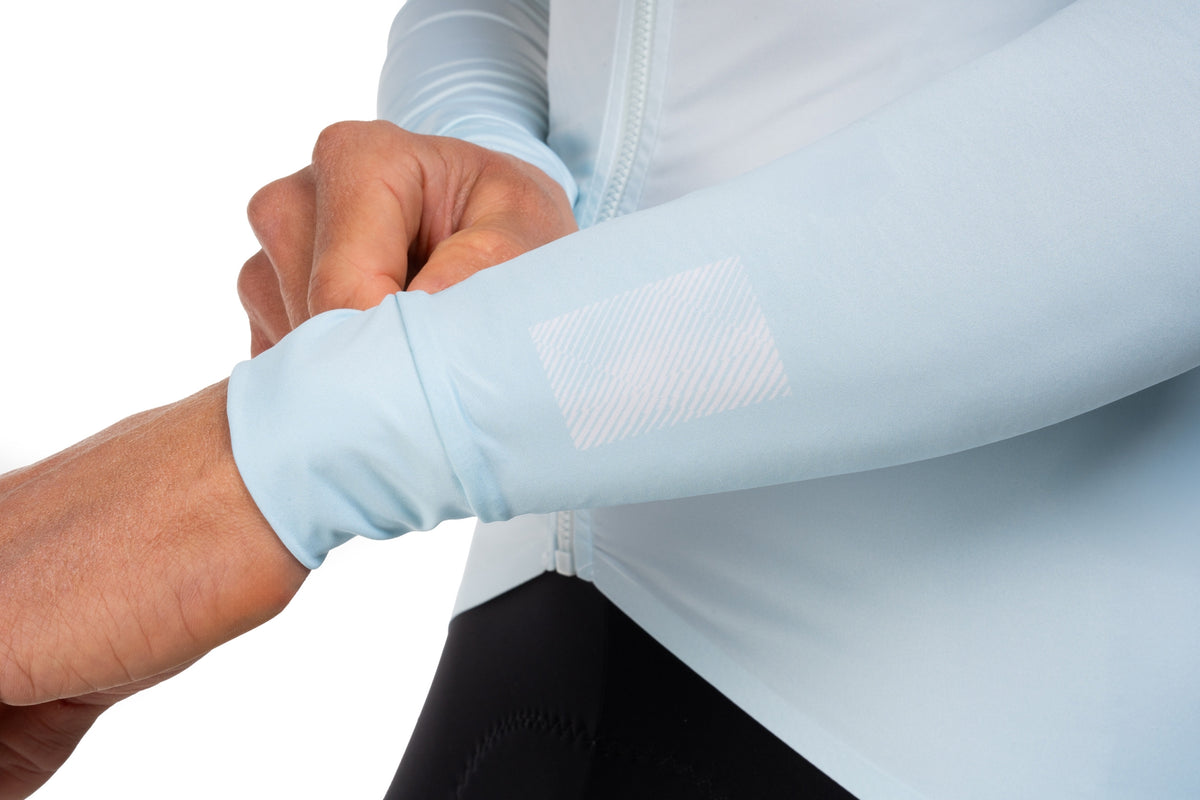 Cube ROAD/XC UV-beschermend shirt lange mouw turquoise