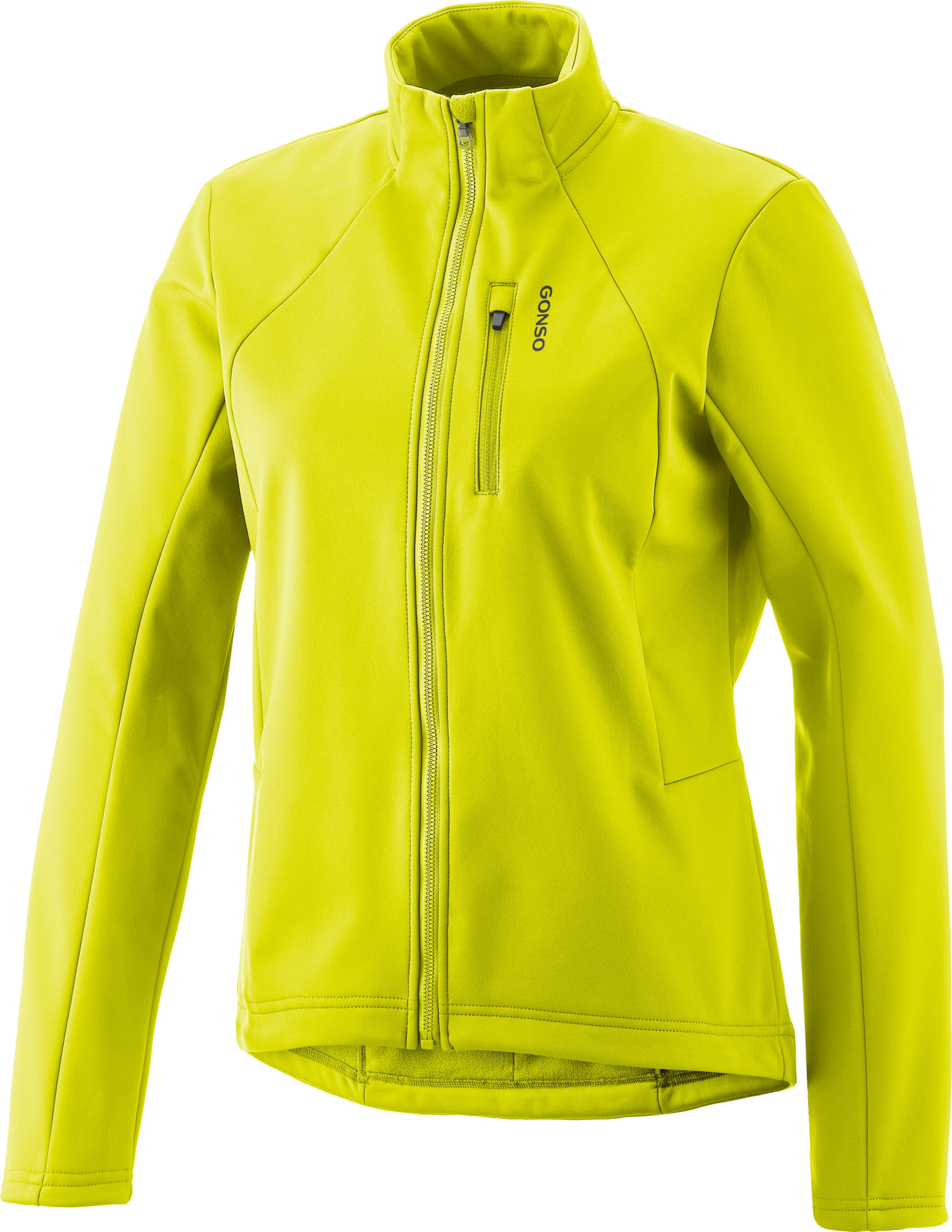 Gonso ADVENTURE JACKET SOFTSHELL W safety geel