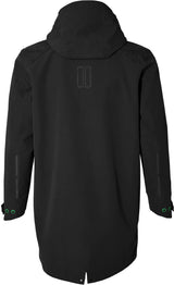 Basil Mosse regenparka heren zwart