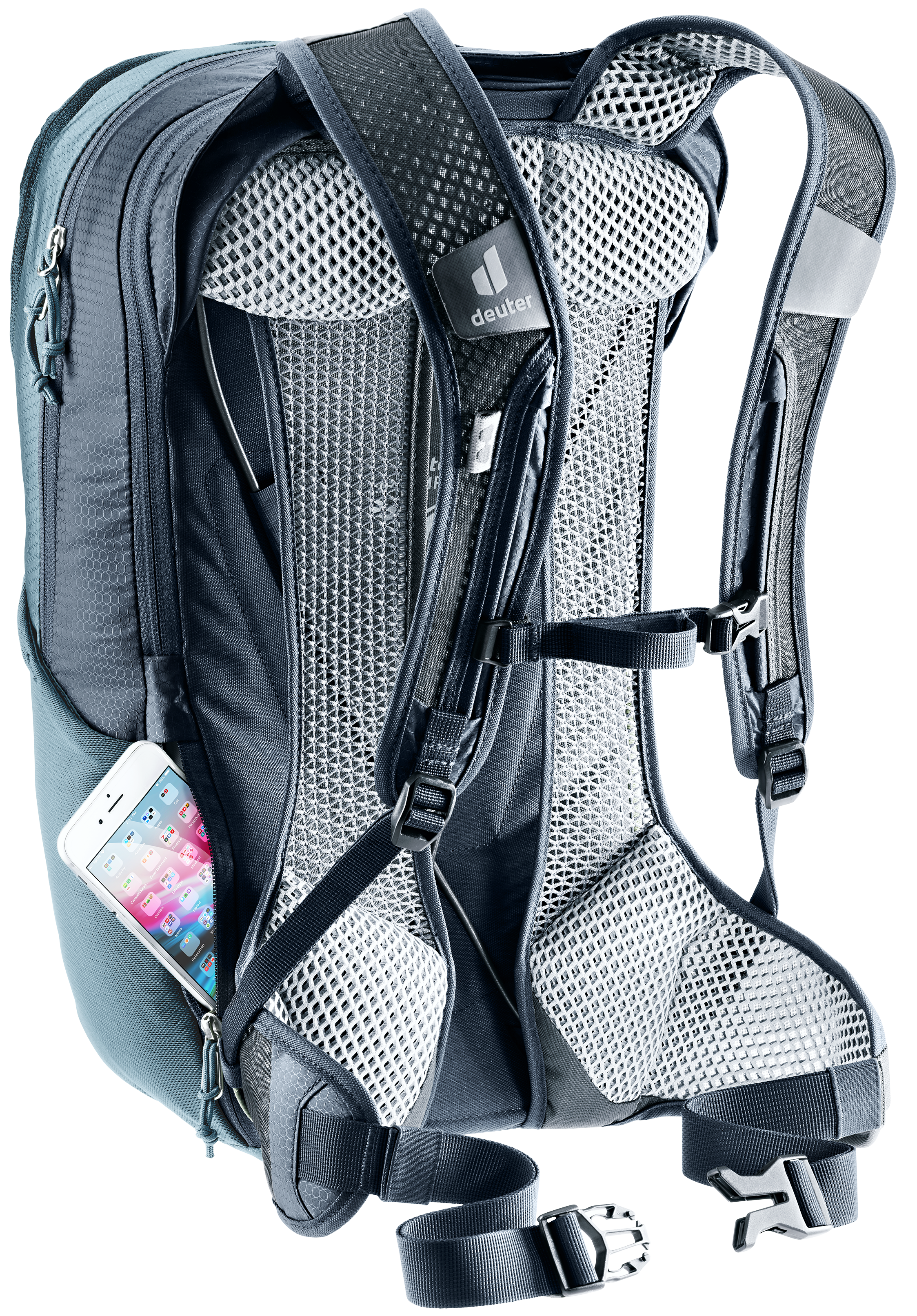 deuter Race Air 14+3 fietsrugzak blauw