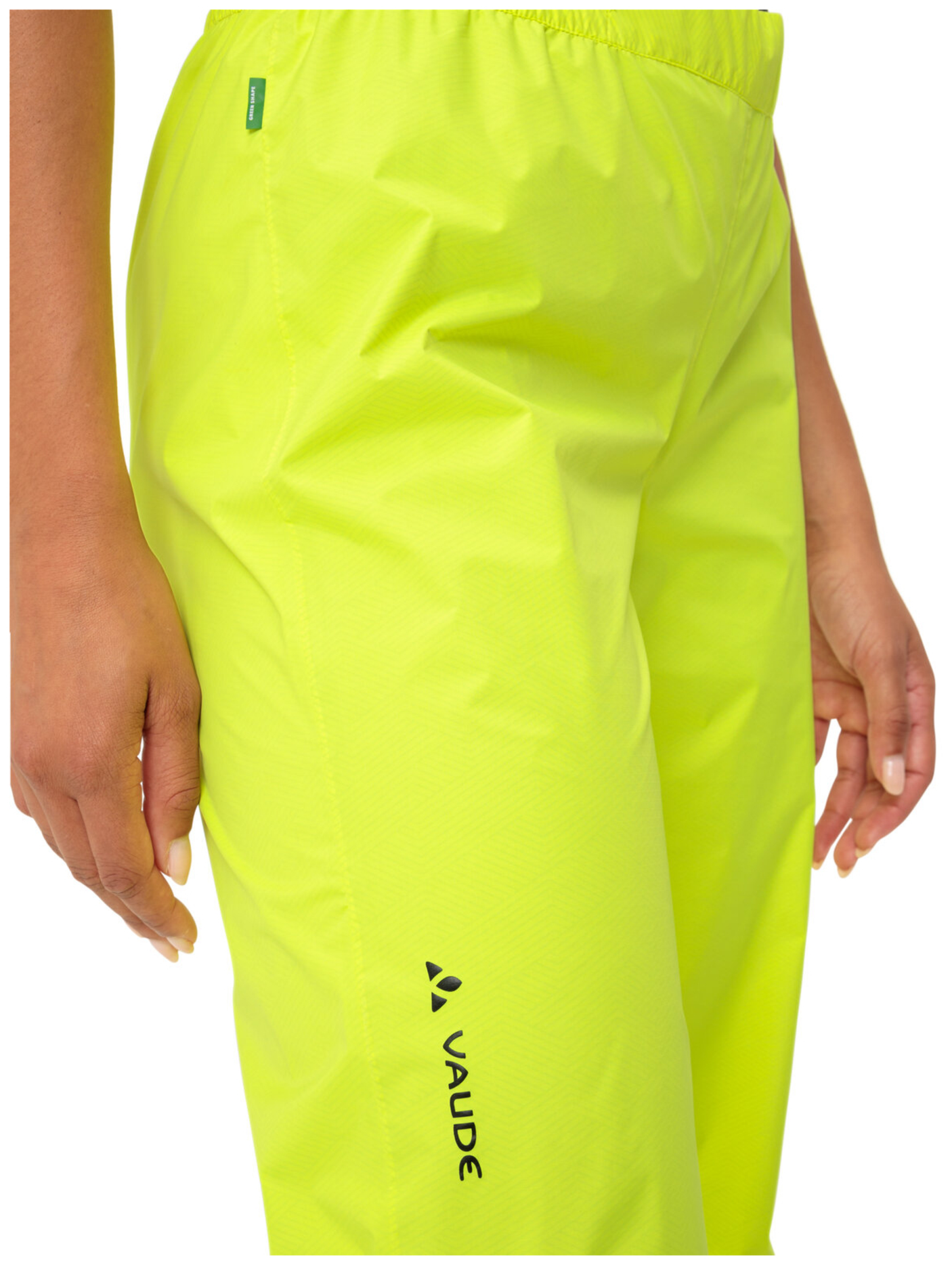 VAUDE Dames Drop Broek II neon geel/neon geel