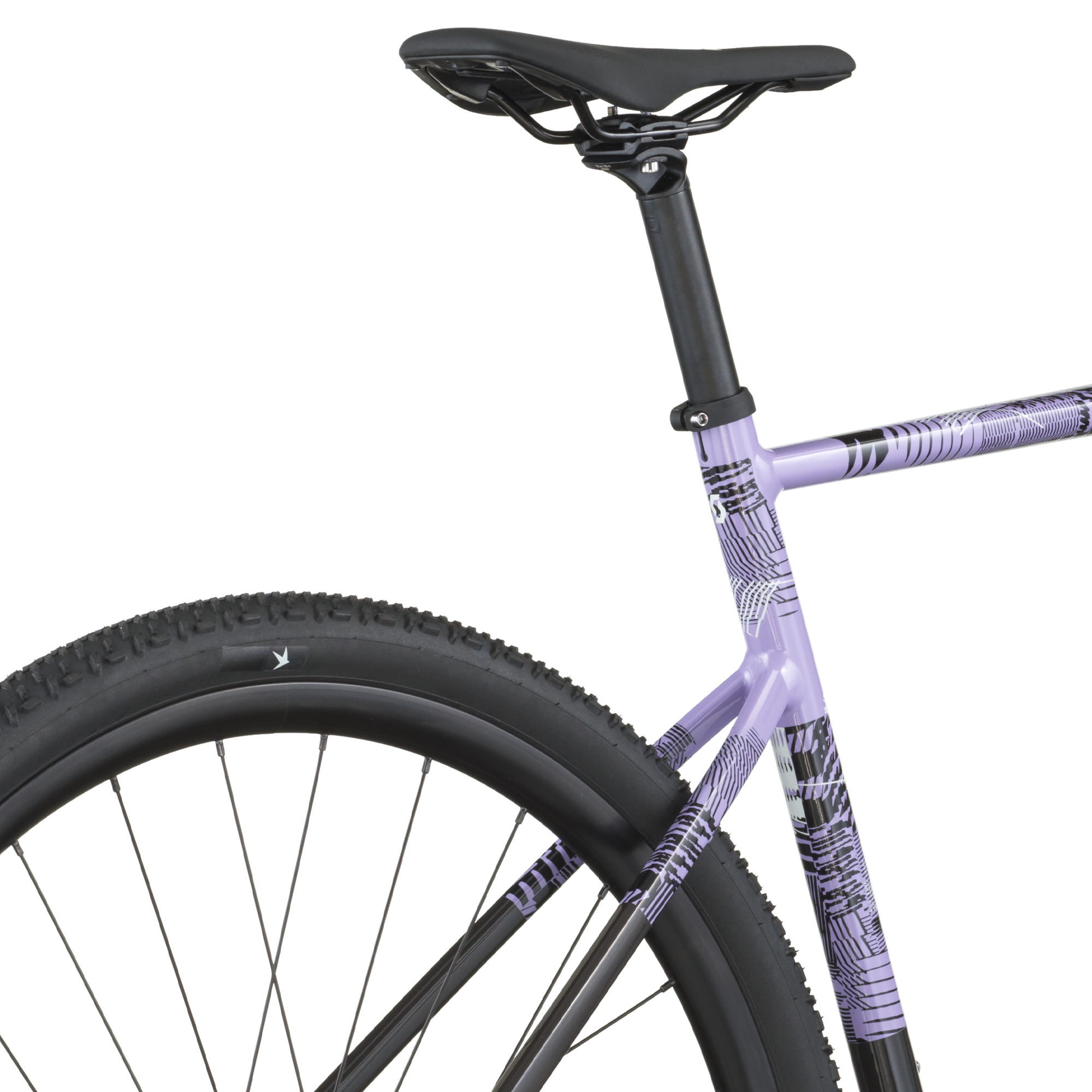 Scott Speedster Gravel 10 carbon zwart/tulp paars